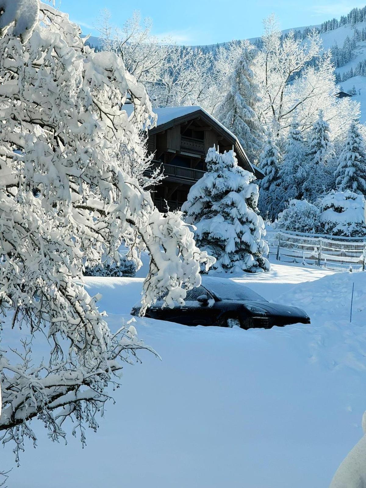 Le Flocon Du Mont Darbois Classe 3 Etoiles Megeve Exterior photo